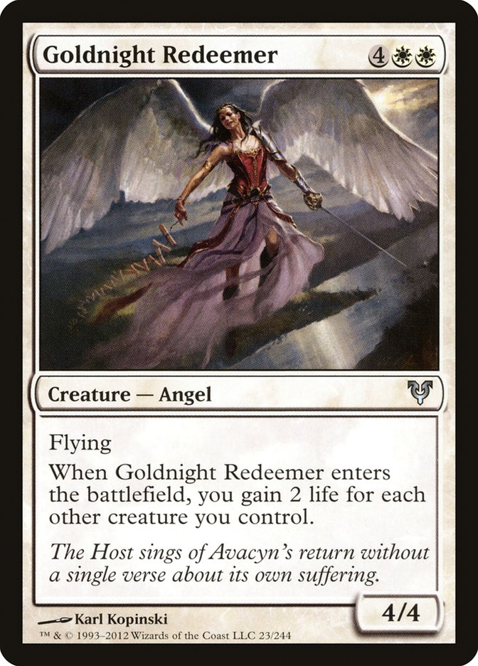 Goldnight Redeemer [Avacyn Restored] | Empire Gaming NC