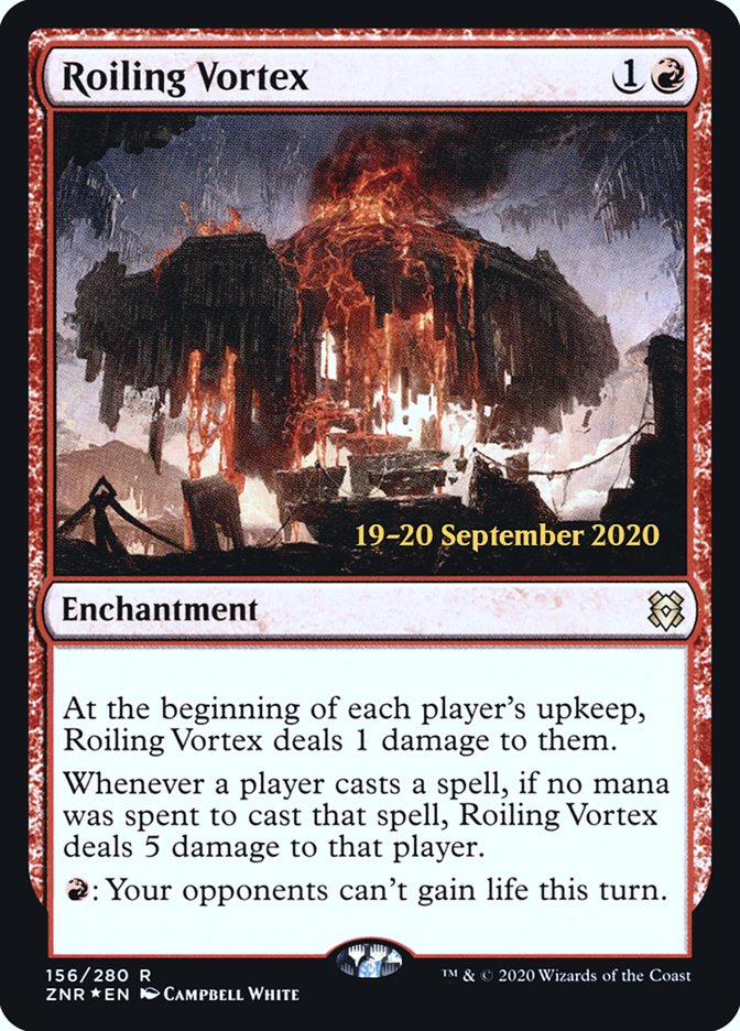 Roiling Vortex  [Zendikar Rising Prerelease Promos] | Empire Gaming NC