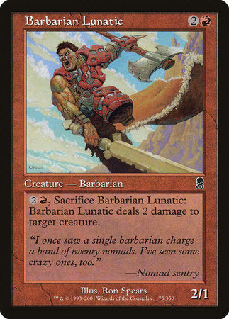 Barbarian Lunatic [Odyssey] | Empire Gaming NC