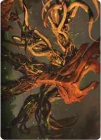 Ashaya, Soul of the Wild Art Card [Zendikar Rising Art Series] | Empire Gaming NC