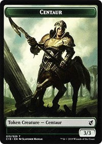 Centaur // Egg Double-sided Token [Commander 2019 Tokens] | Empire Gaming NC