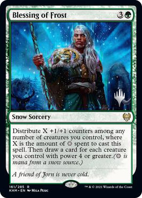 Blessing of Frost [Kaldheim Promo Pack] | Empire Gaming NC