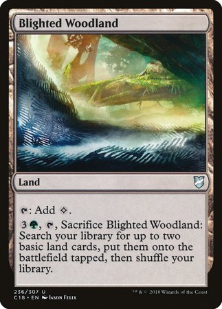 Blighted Woodland [Commander 2018] | Empire Gaming NC