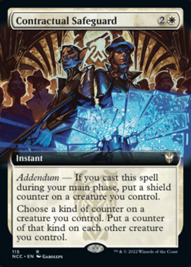 Contractual Safeguard (Extended Art) [Streets of New Capenna Commander] | Empire Gaming NC