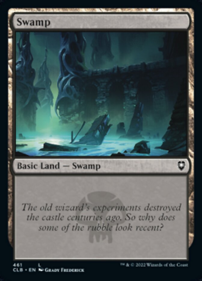 Swamp (461) [Commander Legends: Battle for Baldur's Gate] | Empire Gaming NC