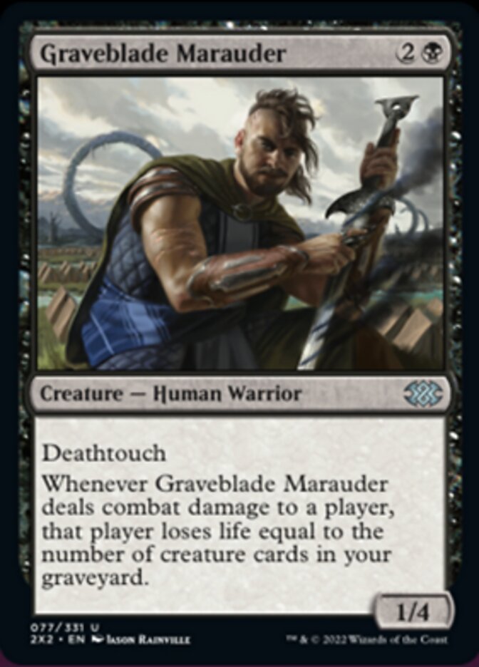 Graveblade Marauder [Double Masters 2022] | Empire Gaming NC