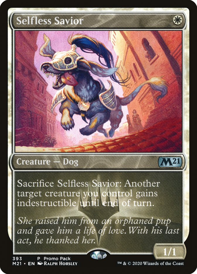 Selfless Savior (Promo Pack) [Core Set 2021 Promos] | Empire Gaming NC