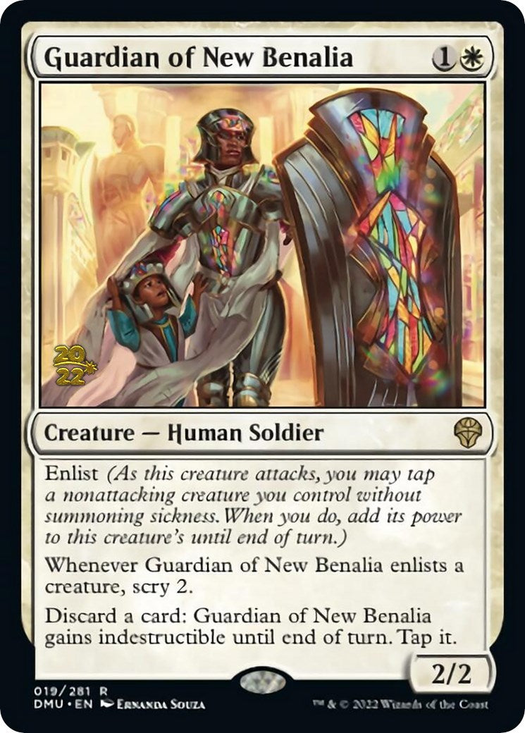 Guardian of New Benalia [Dominaria United Prerelease Promos] | Empire Gaming NC