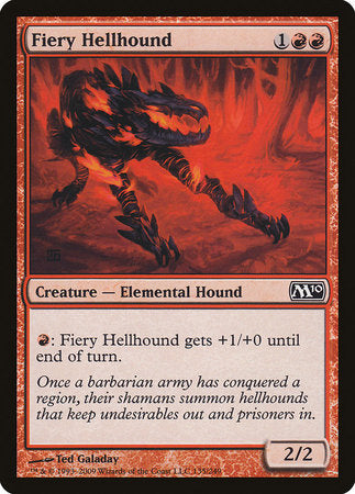 Fiery Hellhound [Magic 2010] | Empire Gaming NC