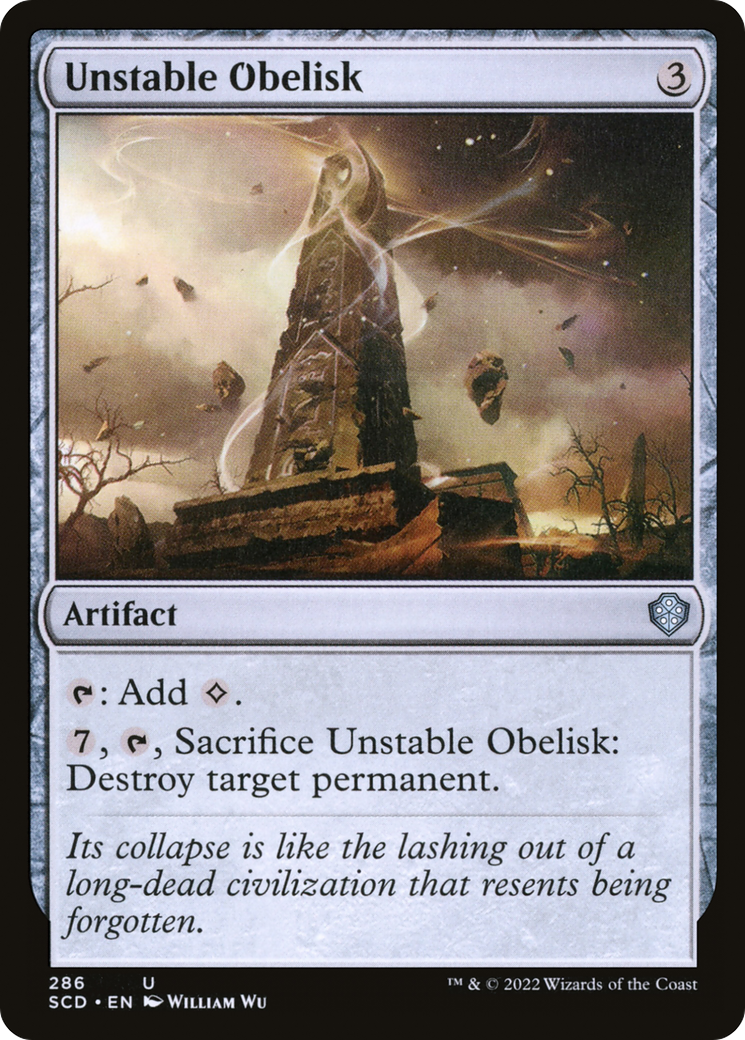 Unstable Obelisk [Starter Commander Decks] | Empire Gaming NC