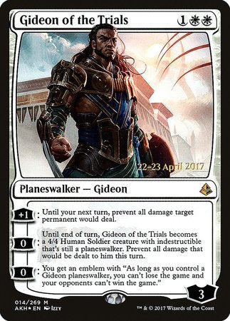 Gideon of the Trials [Amonkhet Promos] | Empire Gaming NC