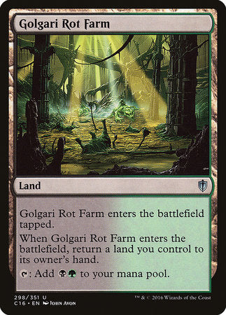 Golgari Rot Farm [Commander 2016] | Empire Gaming NC