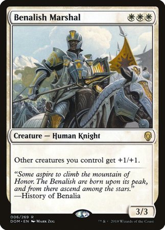 Benalish Marshal [Dominaria] | Empire Gaming NC