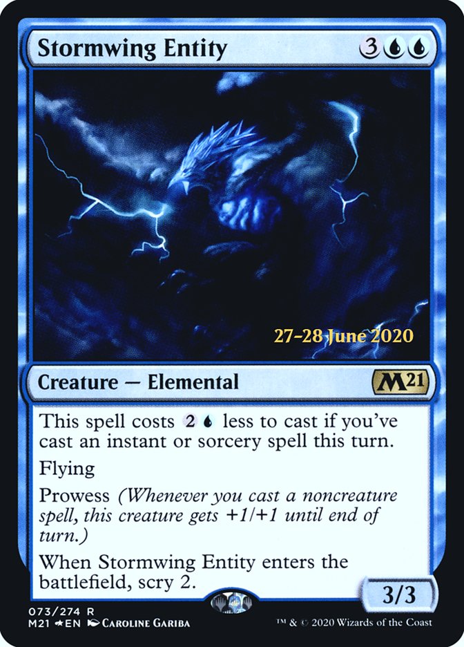 Stormwing Entity  [Core Set 2021 Prerelease Promos] | Empire Gaming NC