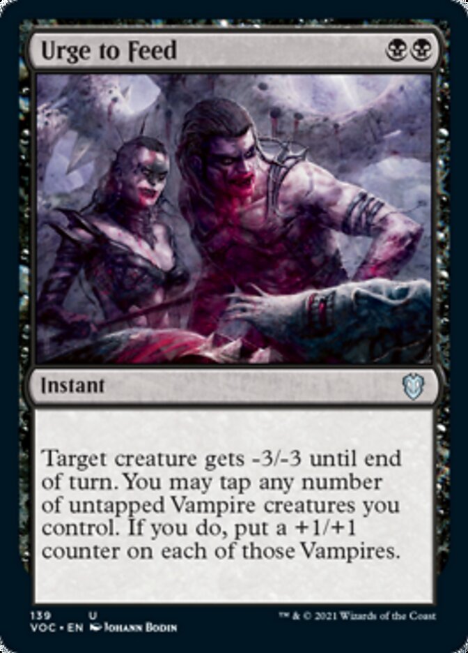 Urge to Feed [Innistrad: Crimson Vow Commander] | Empire Gaming NC