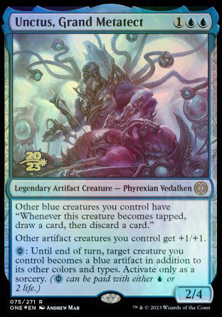 Unctus, Grand Metatect [Phyrexia: All Will Be One Prerelease Promos] | Empire Gaming NC