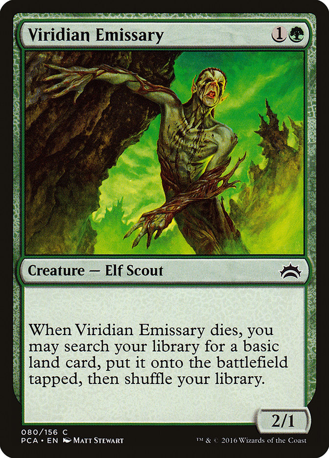 Viridian Emissary [Planechase Anthology] | Empire Gaming NC