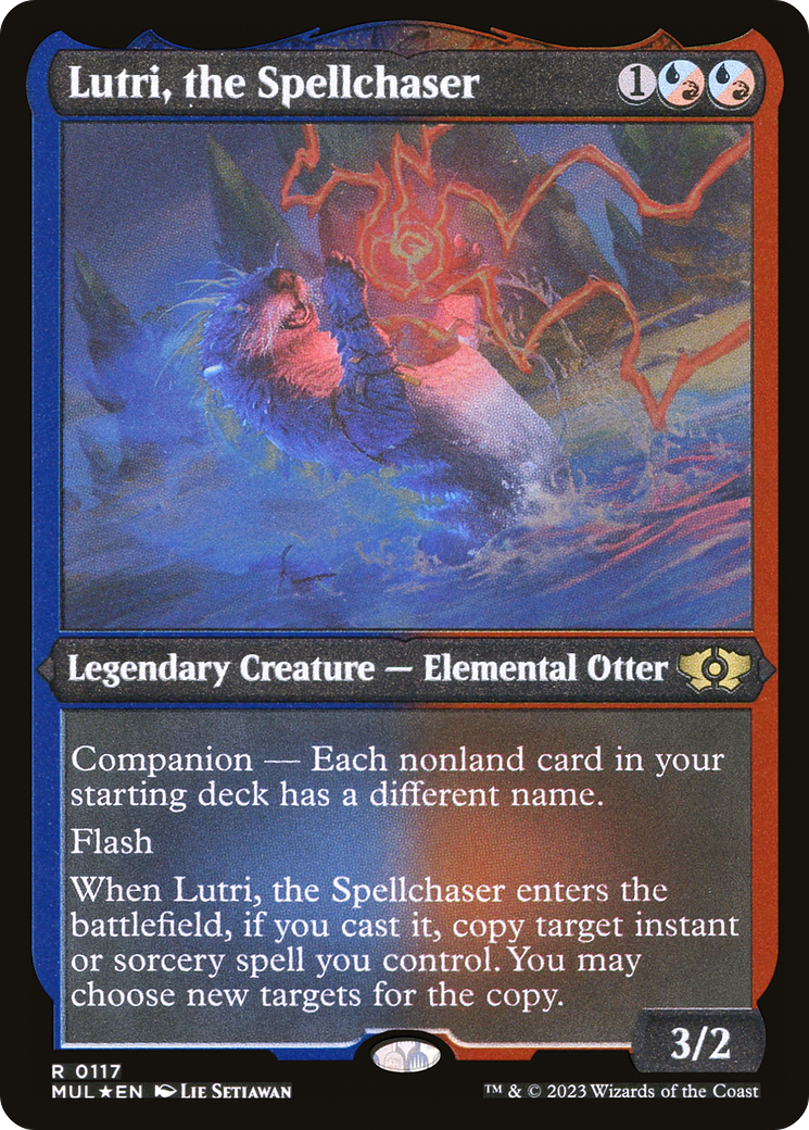 Lutri, the Spellchaser (Foil Etched) [Multiverse Legends] | Empire Gaming NC