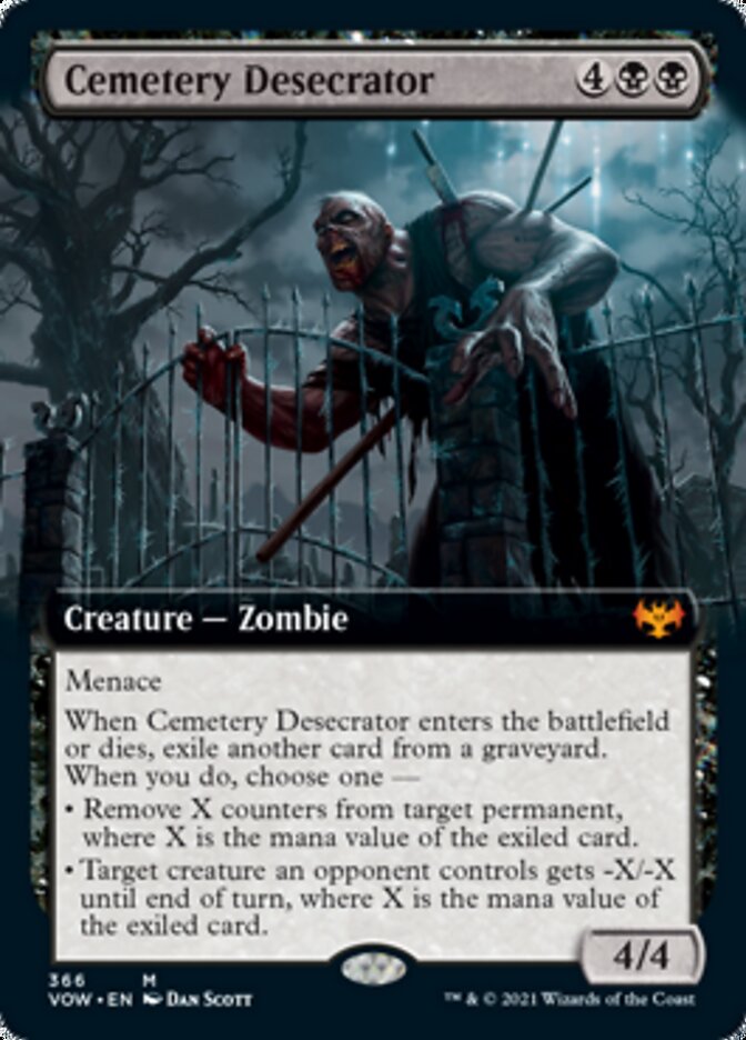 Cemetery Desecrator (Extended) [Innistrad: Crimson Vow] | Empire Gaming NC