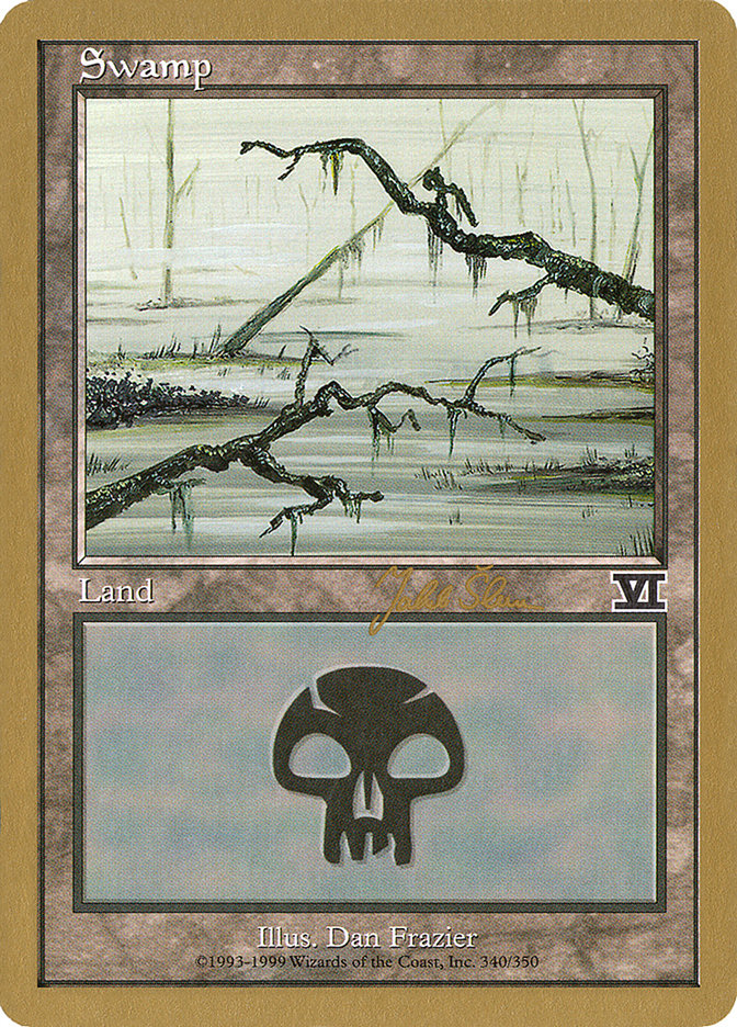 Swamp (js340b) (Jakub Slemr) [World Championship Decks 1999] | Empire Gaming NC
