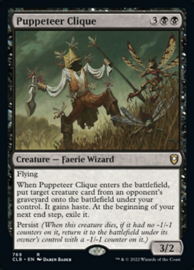 Puppeteer Clique [Commander Legends: Battle for Baldur's Gate] | Empire Gaming NC