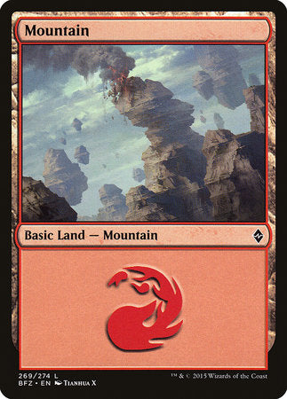 Mountain (269) [Battle for Zendikar] | Empire Gaming NC