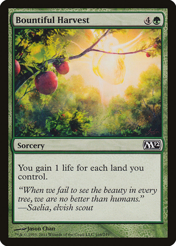 Bountiful Harvest [Magic 2012] | Empire Gaming NC