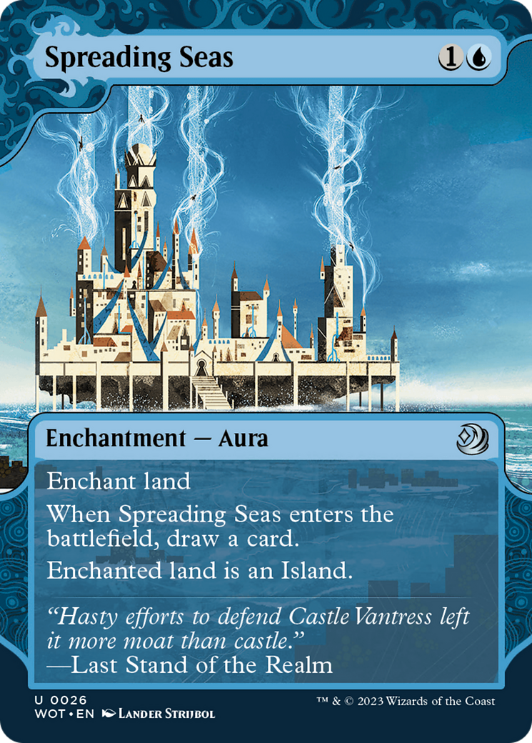 Spreading Seas [Wilds of Eldraine: Enchanting Tales] | Empire Gaming NC