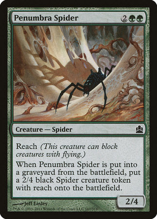 Penumbra Spider [Commander 2011] | Empire Gaming NC