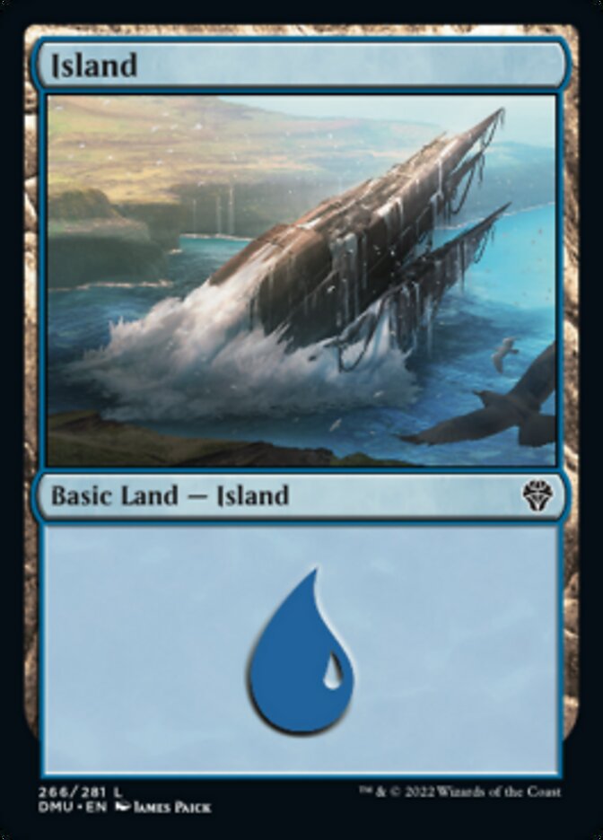 Island (266) [Dominaria United] | Empire Gaming NC