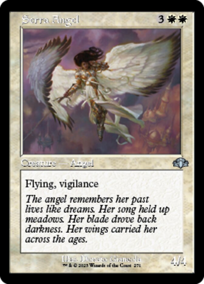 Serra Angel (Retro) [Dominaria Remastered] | Empire Gaming NC