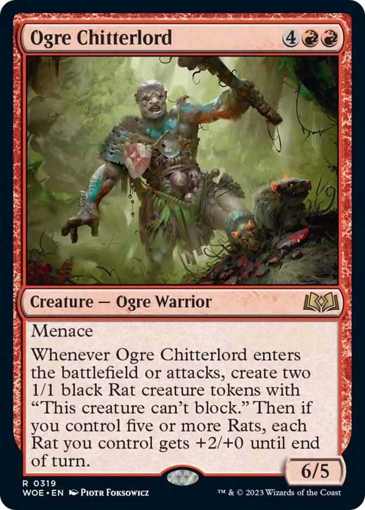 Ogre Chitterlord [Wilds of Eldraine] | Empire Gaming NC