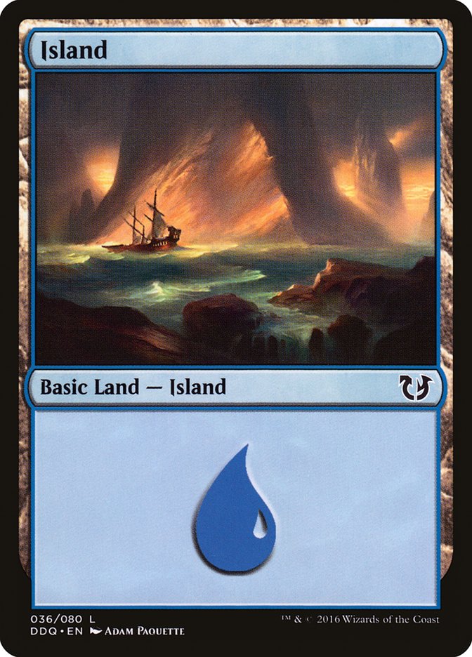 Island (36) [Duel Decks: Blessed vs. Cursed] | Empire Gaming NC