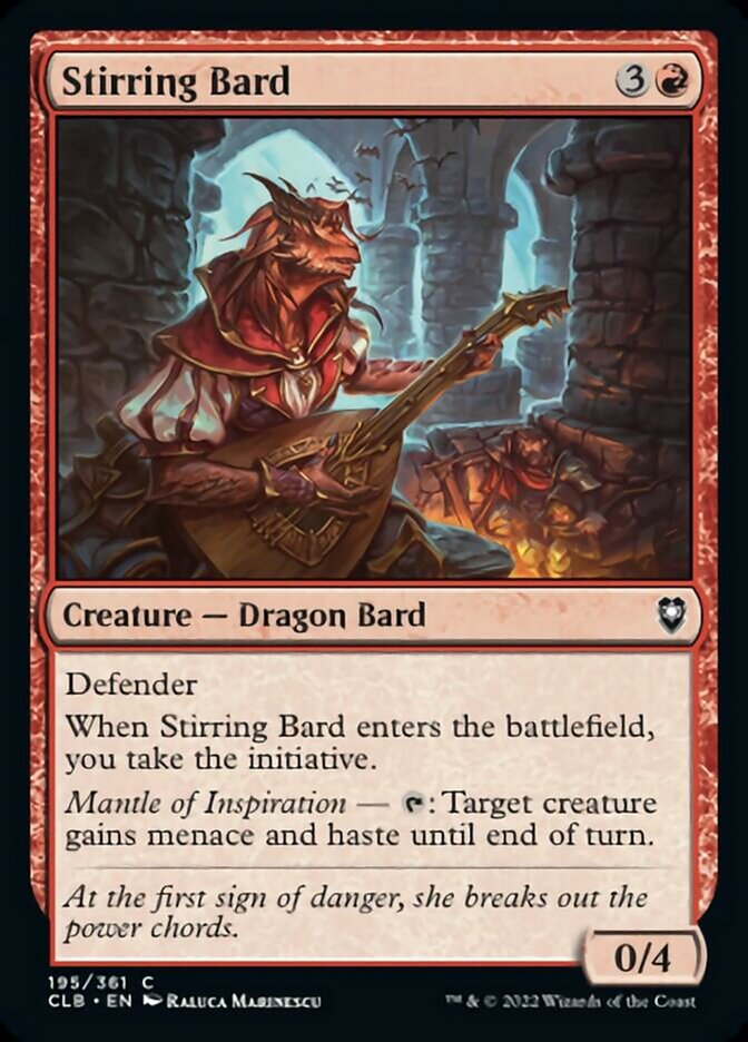 Stirring Bard [Commander Legends: Battle for Baldur's Gate] | Empire Gaming NC