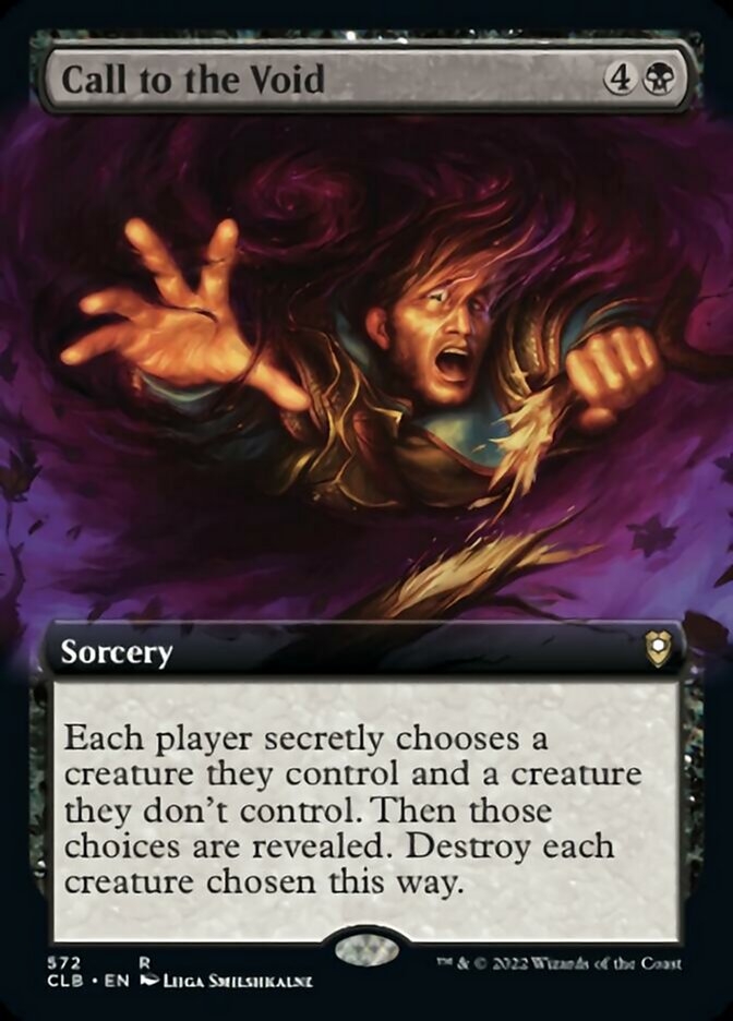 Call to the Void (Extended Art) [Commander Legends: Battle for Baldur's Gate] | Empire Gaming NC