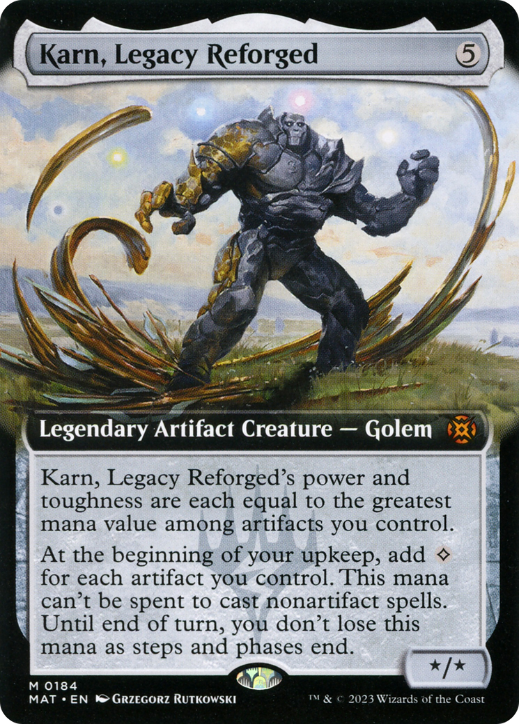 Karn, Legacy Reforged (Extended Art) [March of the Machine: The Aftermath] | Empire Gaming NC