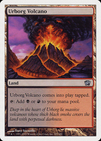 Urborg Volcano [Eighth Edition] | Empire Gaming NC