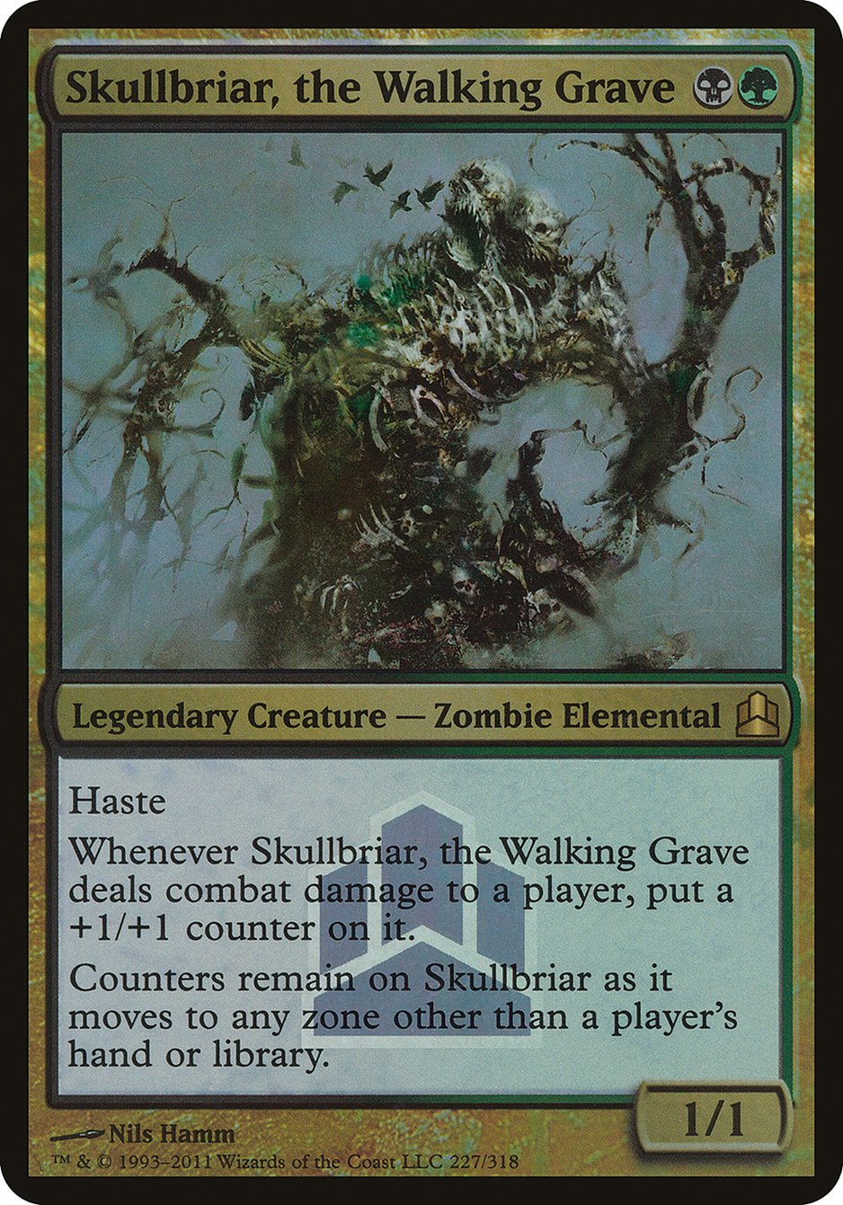 Skullbriar, the Walking Grave (Commander Launch Promo) [Commander 2011 Launch Party] | Empire Gaming NC