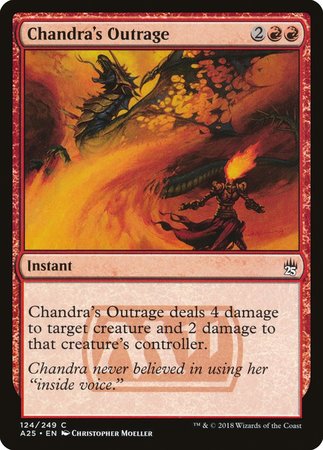 Chandra's Outrage [Masters 25] | Empire Gaming NC