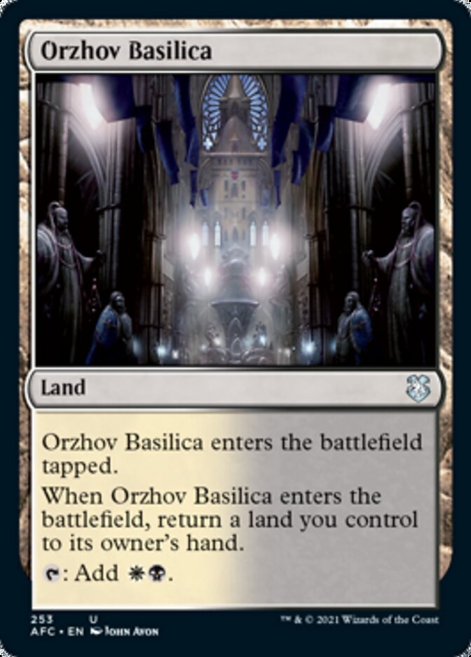 Orzhov Basilica [Dungeons & Dragons: Adventures in the Forgotten Realms Commander] | Empire Gaming NC