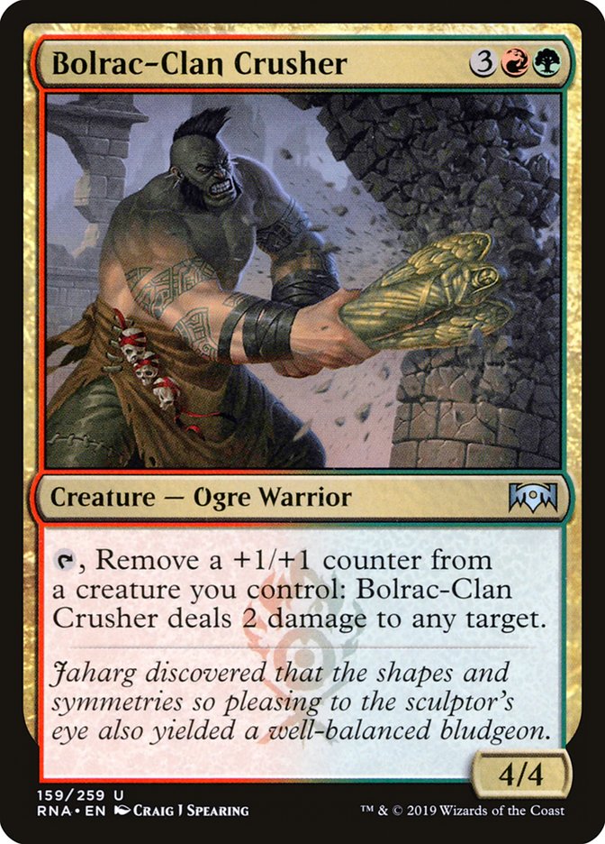 Bolrac-Clan Crusher [Ravnica Allegiance] | Empire Gaming NC