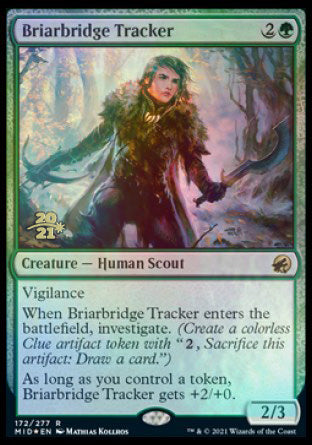 Briarbridge Tracker [Innistrad: Midnight Hunt Prerelease Promos] | Empire Gaming NC