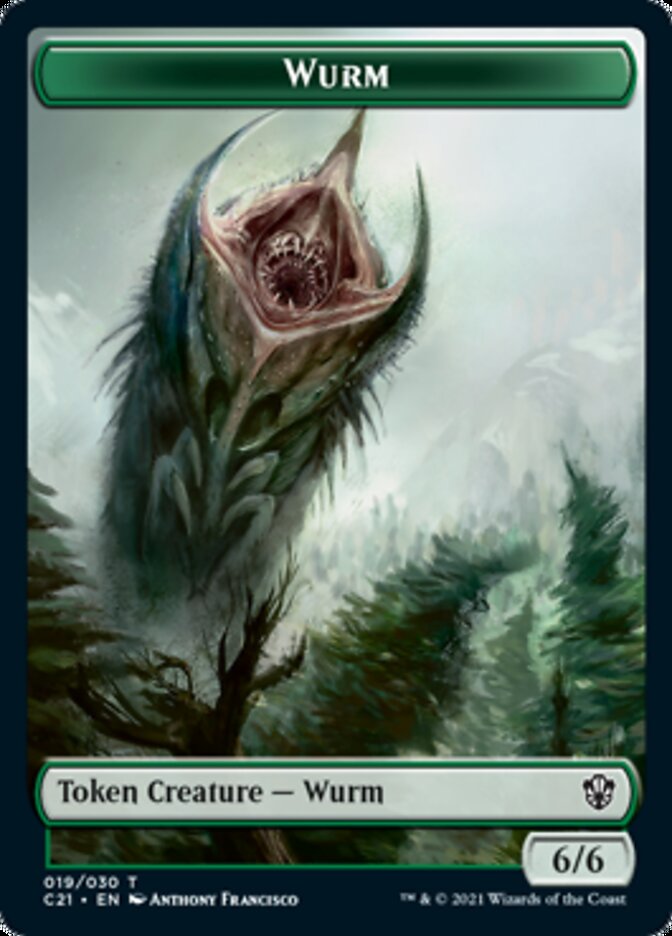 Wurm // Kraken Token [Commander 2021 Tokens] | Empire Gaming NC