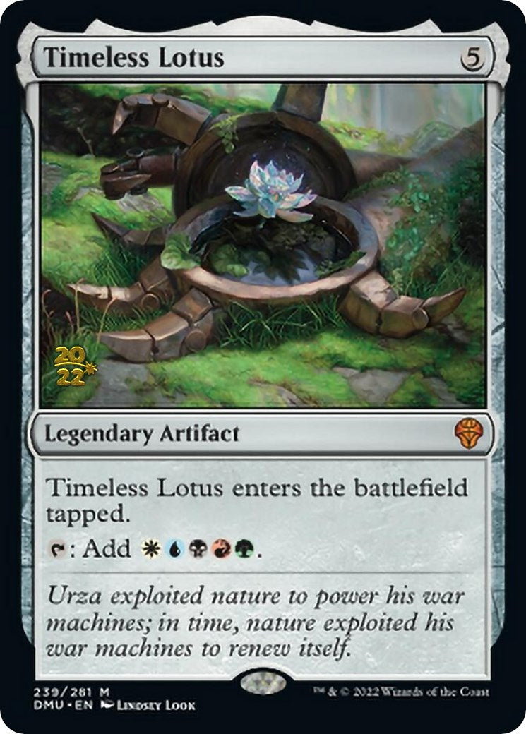 Timeless Lotus [Dominaria United Prerelease Promos] | Empire Gaming NC