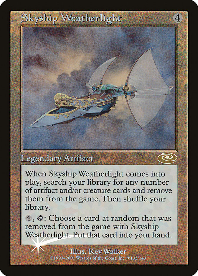 Skyship Weatherlight (Kev Walker) [Planeshift] | Empire Gaming NC