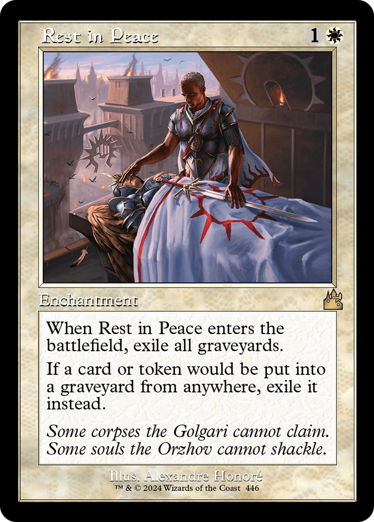 Rest in Peace (Retro Frame) [Ravnica Remastered] | Empire Gaming NC