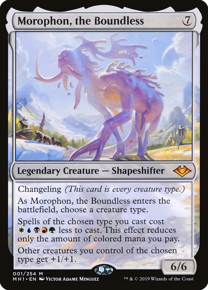 Morophon, the Boundless (Promo Pack) [Modern Horizons Promos] | Empire Gaming NC