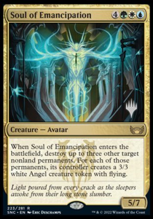 Soul of Emancipation (Promo Pack) [Streets of New Capenna Promos] | Empire Gaming NC