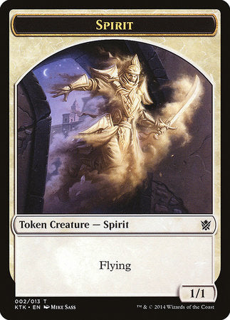 Spirit Token [Khans of Tarkir Tokens] | Empire Gaming NC