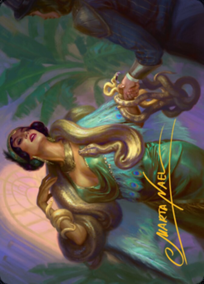 Venom Connoisseur Art Card (Gold-Stamped Signature) [Streets of New Capenna Art Series] | Empire Gaming NC